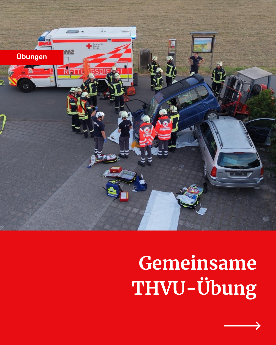 Gemeinsame Übung mit der Feuerwehr Bommersheim